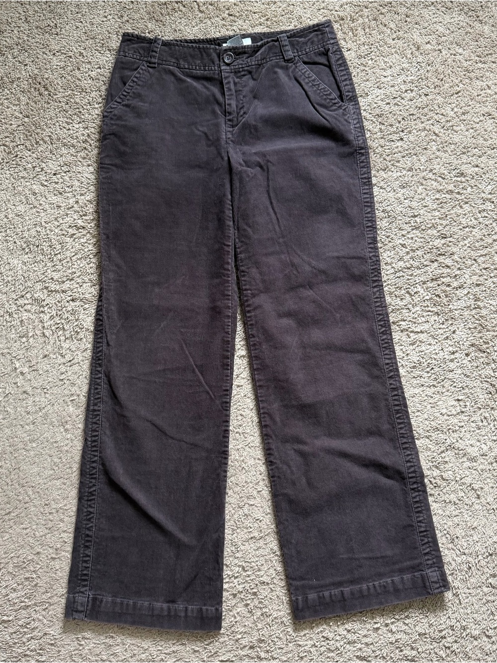 Merona charcoal corduroy pants